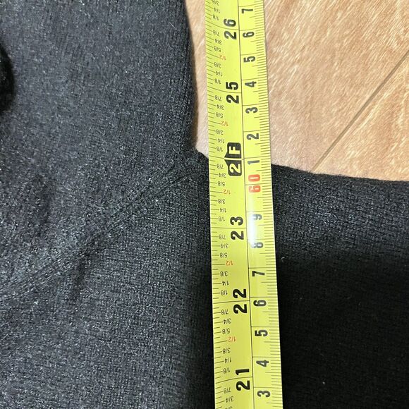 Pure 2-Ply Cashmere Sweater Mens XL Crewneck Pullover Soft Warm Classic Knit - Picture 4 of 5